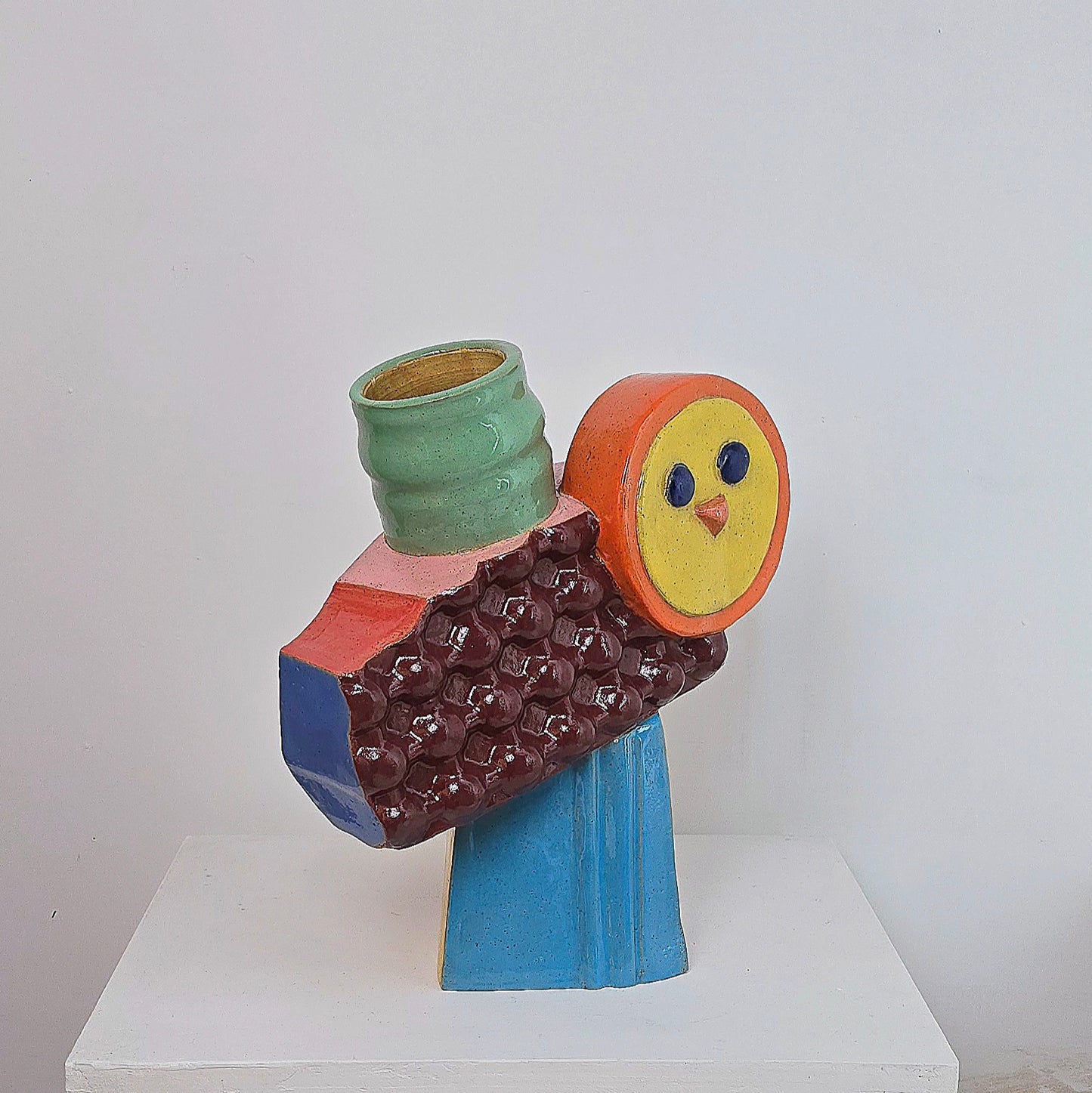 Juyeon Kim- Saekdong Series Vase Owl